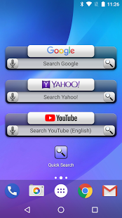 Download Quick Search Widget (free)
